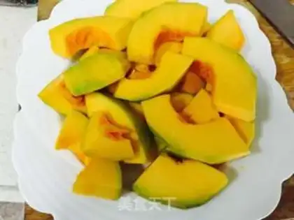 Make Pumpkin pie step 1