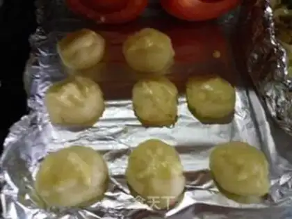 Make Cheese roasted potatoes step 2