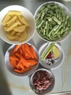 Make Soybeans, handmade noodles step 1