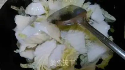 Make A big cabbage tofu step 6