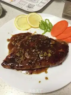 Make A fragrance of honey chicken step 5