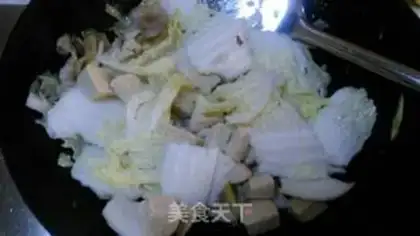 Make A big cabbage tofu step 7