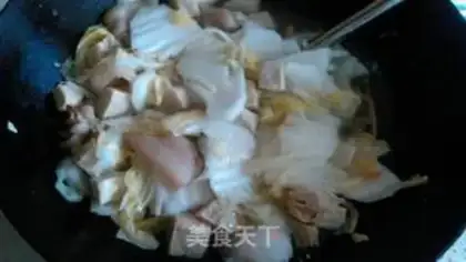 Make A big cabbage tofu step 8