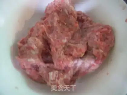 Make Wide beef balls step 3