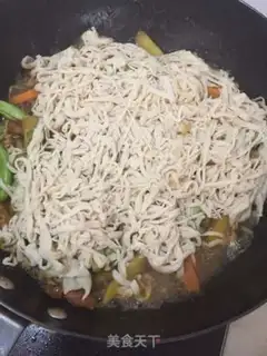 Make Soybeans, handmade noodles step 7
