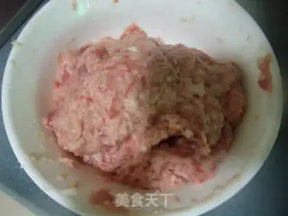 Make Wide beef balls step 5