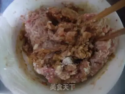Make Wide beef balls step 7