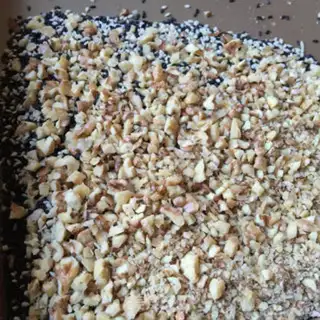 Make Crackers, pecan peaches step 4