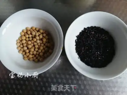 Make Black rice soy step 0