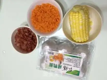 Make The rice eggs step 0
