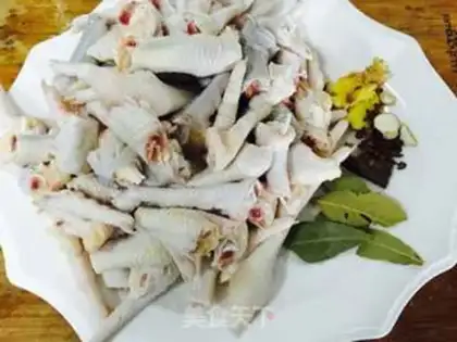 Make Sour chicken claws step 0