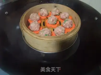 Make Wide beef balls step 10