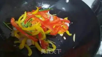 Make Shrimp pepper step 4