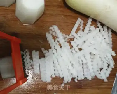 Make Korean radish step 2
