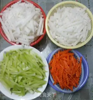 Make Korean radish step 3