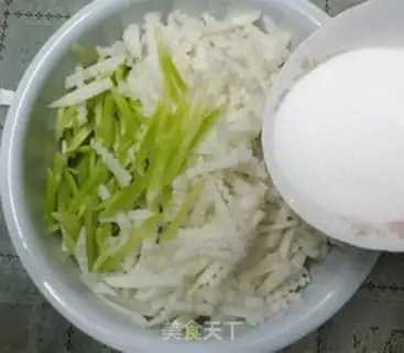 Make Korean radish step 4