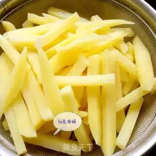 Make French fries step 1