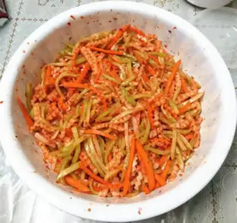 Make Korean radish step 11
