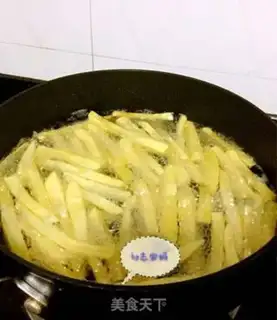Make French fries step 4