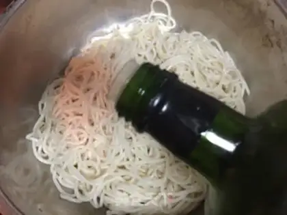 Make Homemade beef cone noodles step 12
