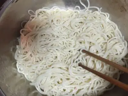 Make Homemade beef cone noodles step 13