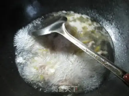 Make Squeeze meat soup step 3