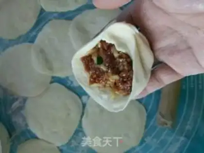 Make Potato pork buns step 11