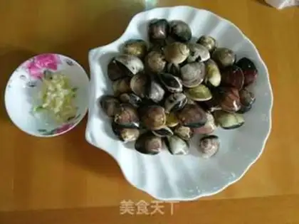 Make Quickie clams step 0