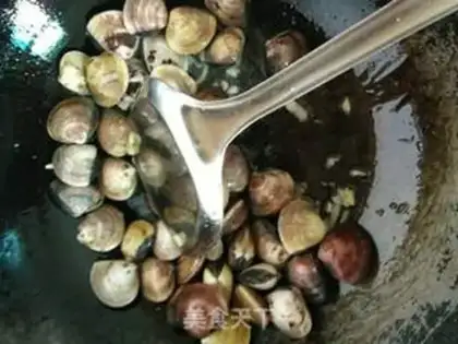 Make Quickie clams step 2