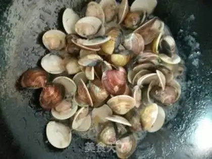Make Quickie clams step 3