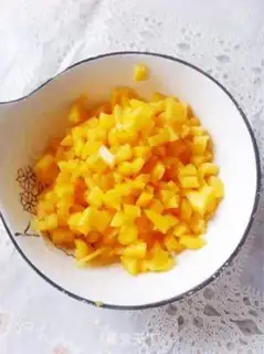 Make Peach ice cream step 2