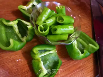 Make Fried pepper step 2