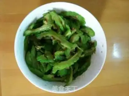 Make A cold, bitter melon step 5