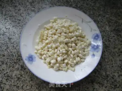 Make Carrot sticky corn juice step 2