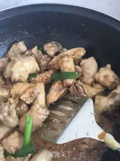 Make Red chicken neck step 5