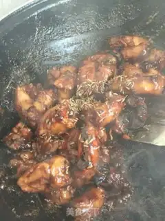 Make Red chicken neck step 7