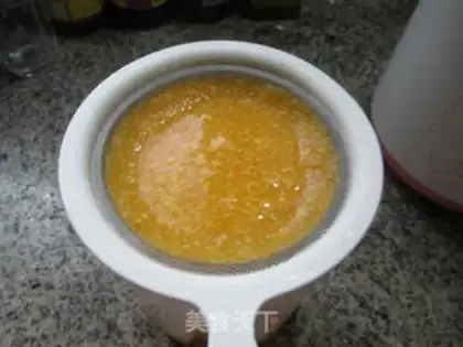 Make Carrot sticky corn juice step 7