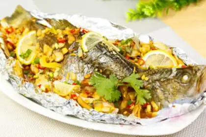 Make Thai lemon roast fish step 8