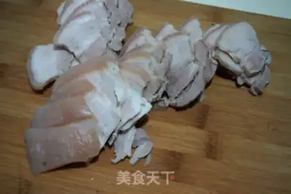 Make Garlic white meat step 4