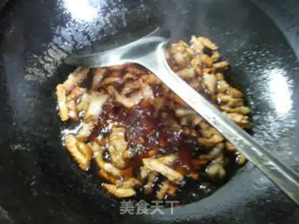 Make Pork bean noodles step 3