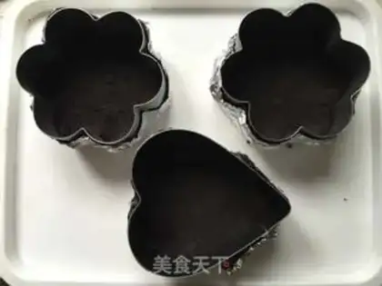 Make Sakura with tea mousse step 4