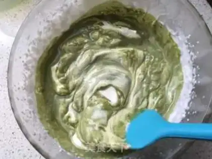 Make Sakura with tea mousse step 10