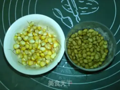 Make Corn soy step 0