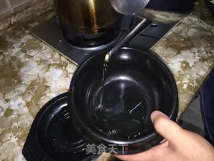Make Rock pan rice step 2