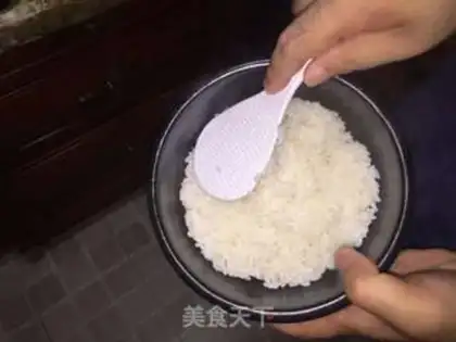Make Rock pan rice step 3