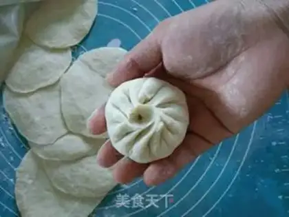 Make Pillow pork buns step 8