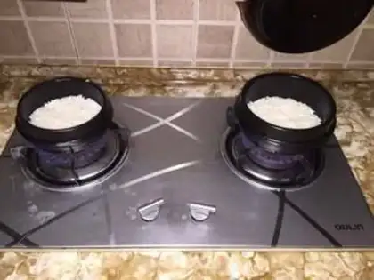 Make Rock pan rice step 4