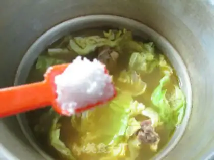 Make Cream steak soup step 7