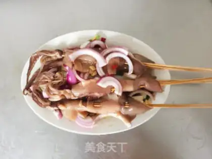 Make Roasted squid step 3