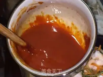 Make Rock pan rice step 7